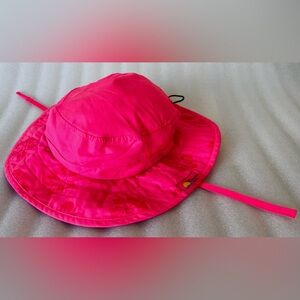🏖️ Sun Protection Zone Set of 3 Bright Pink Kids Sun Hats SPF 50